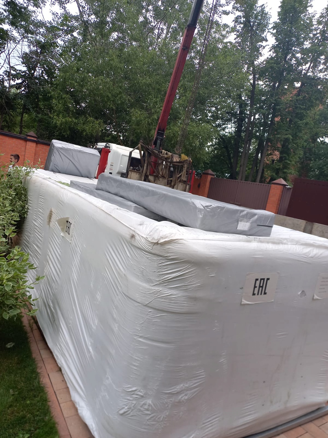 Новый выполненный проект - плавательный спа бассейн Bigger 6608